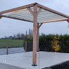 JWOODS DHZ Pergola 300x300 cm, Fijnbezaagd