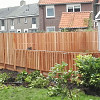 Hardhouten Tuinscherm Recht Verticaal 180x90 cm