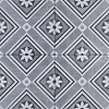 GeoCeramica® 60x60x4 cm ConCreet Flower decorate