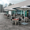 Actietegel Keramiek op Beton 90x90x4 cm Marble Design Night
