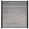 NeoFence incl. 1 decolijst Alu 180x183 cm Oak (momenteel niet voorradig)