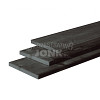 JWOODS Fijnbezaagde Plank 2,2x20x300 cm, Zwart gedompeld