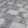 Restpartij Zwanenburg: ca. 8m2 Abbeystones 20x30x6 cm Grijs/Zwart