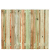 Grenen Tuinscherm 21-Planks Scherm Recht Verticaal 180x150 cm