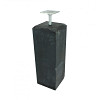 Betonpoer de Luxe 18x18x50 cm, antraciet