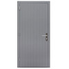 Hardhouten enkele dichte deur Prestige, 109 x 21 cm., linksdraaiend, grijs gegrond