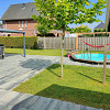Restpartij Zwanenburg: ca. 7,5m2 Patio Square 60x60x4 cm Nero/Grey