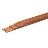 Hardhouten Geschaafde Plank 1,5x14,5 cm met V-groeven