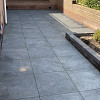 Actietegel keramiek op beton 90x90x4 cm Slate Design Antra