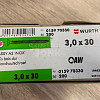 Wurth Spaanplaat Schroef RVS A2 3X30/25