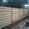 Actie Grenen Tuinscherm Recht 15-planks 180x180 cm