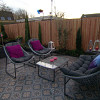 Restpartij Schagen: 4 stuks Douglas fijnbezaagd plankenscherm 19-planks 15 mm, 180 x 180 cm t.b.v. b
