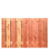 JWOODS Tuinscherm Red Wood 19-planks 180x130 cm Geschaafd