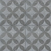 GeoProArte Design 60x60x4 cm Belgian Blue Light Grey Flower