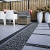 GeoCeramica 60x60x4 cm Impasto Grigio