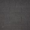 Dakshingles recht zwart - pak 3 m²