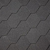 Dakshingles hexagonaal zwart - pak 3 m²