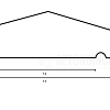 muurafdekb 17x100 zwart gecoat