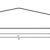 muurafdekb 42x100 zwart gecoat