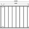 JWOODS Buitenverblijf XL Modern 1100x314 cm