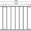 JWOODS Buitenverblijf XL Modern 900x354 cm