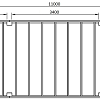 JWOODS Buitenverblijf XL Modern 1100x354 cm