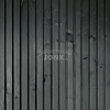 JWOODS Wand 182 tot 195 cm - Verticaal Triple rabat zwart dubbelzijdig