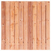 Tuinscherm Agadir geschaafd geïmpregneerd Red Class hout 23-planks 180x180 cm