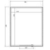 JWOODS Berging 196x248 cm, Geschaafd met verticaal triple rabat naturel