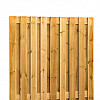 Grenen Tuinscherm 19-planks 180x180 cm, recht verticaal