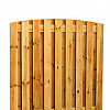 Grenen Tuinscherm 19-planks 180x180 cm, toog verticaal