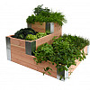 Douglas minigarden hoekmodel 100 x 100 x 60 cm., onbehandeld