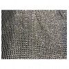 HDPE harmonicadoek 290 x 300 cm., incl. bevestigingsmateriaal, antraciet