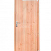 JWOODS Red Wood Enkele Dichte deur incl. beslag 100x205 cm, Rechtsdraaiend