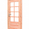JWOODS Red Wood Enkele 6-ruits deur incl. beslag 100x205 cm, Rechtsdraaiend