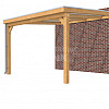 Veranda  Classic 400, 412 x 410 cm., douglas, dakplaten helder, onbehandeld