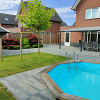 Restpartij Zwanenburg: ca. 7,5m2 Patio Square 60x60x4 cm Nero/Grey