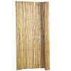 Bamboescherm op rol gelakt 180 x 180 cm.