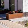 Plantenbak Carrez Connect zonder bodem Cortenstaal 100x40x80 cm