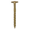 Tellerkopschroef Valerie 8x220 mm Torx40 Geelverzinkt