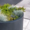 Plantenbak Circum met bodem polyester Ø80x60 cm