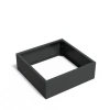 Plantenbak Carrez Connect zonder bodem gecoat staal 120x120x40 cm