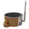 Hottub Deluxe XL met interne kachel thermisch gemodificeerd, geschaafd vuren