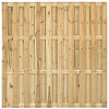 Tuinscherm Ermelo fijnbezaagd geïmpregneerd grenen 23-planks, 180x180 cm