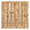 Tuinscherm Lelystad geschaafd geïmpregneerd grenen 18-planks, 180x180 cm
