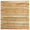 Tuinscherm Breda geschaafd geïmpregneerd grenen 21-planks, 180x180 cm
