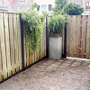 Actie Grenen Tuinscherm 21-Planks Scherm Recht Verticaal 180x180 cm