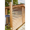 Flex Fence rvs zelfbouwpakket excl. hout, raillengte 220 cm