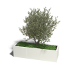 Gepoedercoat staal plantenbak Texas xxl 150 x 50 x 50 cm geen bodemplaat