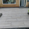 Outletpartij Actietegel keramiek op beton 40x80x4 cm Ruby Silver (nog 16m2 voorraad Zwanenburg)